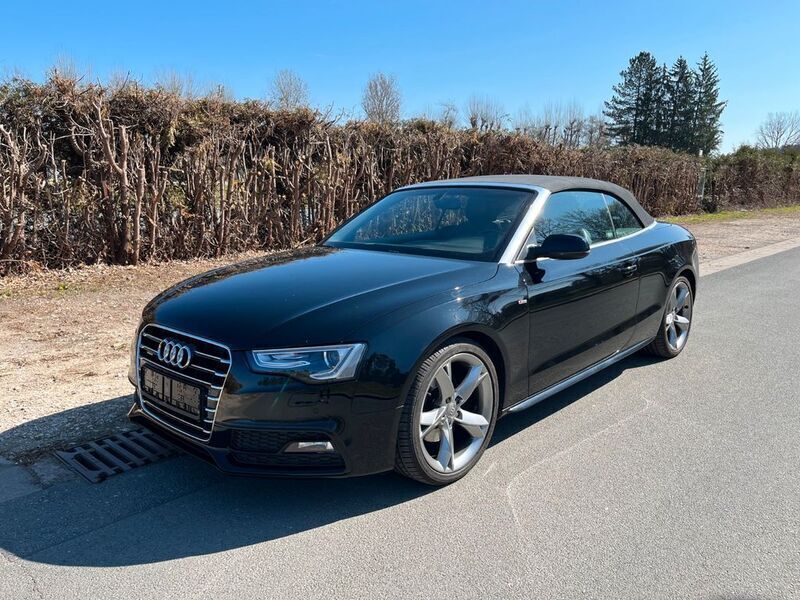 Schwarz Gebraucht 2016 Audi A5 Cabriolet S-Line Cabrio | 19.990 € (Fairer Preis) - Bild 1/4