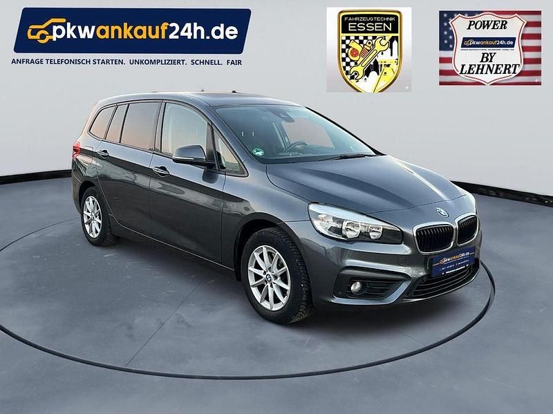 Mineralgrau Gebraucht 2016 BMW 218 Gran Tourer Advantage Van / Kleinbus | 9.600 € (Guter Preis) - Bild 1/4
