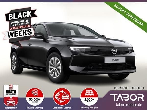 Schwarz (karbon schwarz metallic) Gebraucht 2024 Opel Astra Limousine | 22.487 € (Superpreis) - Bild 1/4