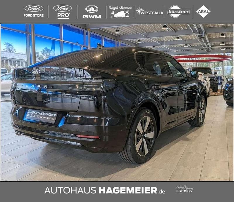 Neu Ford Capri Extended Range 210 kW (286 PS) 2026 Agate black metallic Limousine