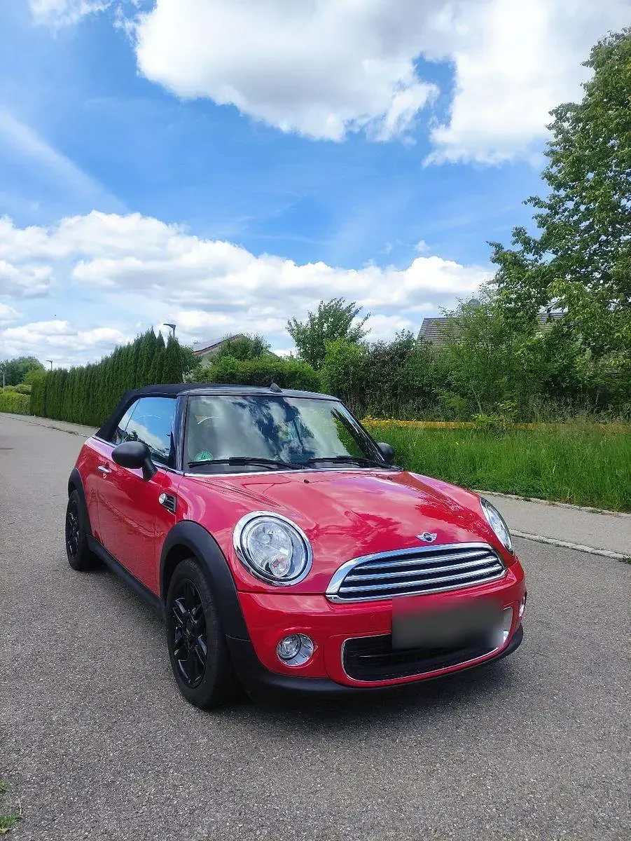 Gebraucht Mini ONE 98 PS (72 kW) 2014 Rot Kleinwagen