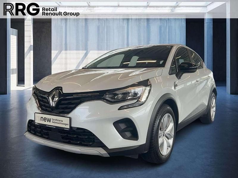 Perlmuttweiß metallic Gebraucht 2022 Renault Captur Business SUV | 18.490 € (Superpreis) - Bild 1/3
