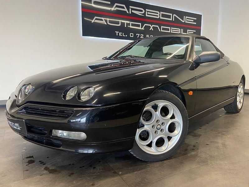 Gebraucht Alfa Romeo Spider 150 PS (110 kW) 2002 Schwarz Cabrio
