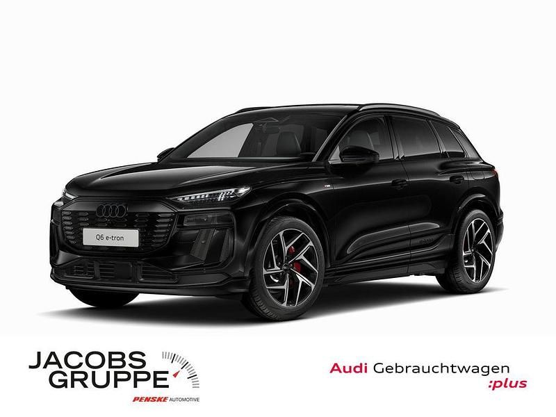 Mythosschwarz metallic Gebraucht 2025 Audi Q6 e-tron Ambiente SUV | 73.970 € (Superpreis) - Bild 1/4
