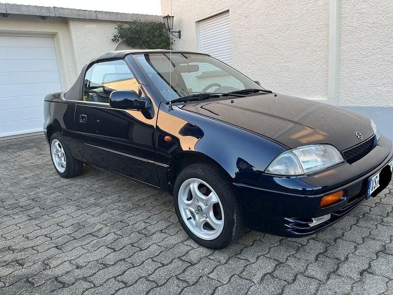 Gebraucht Suzuki Swift 68 PS (50 kW) 1995 Blau Cabrio
