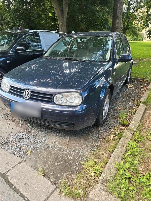 Blau Gebraucht 1998 VW Golf IV Kleinwagen | 350 € (Superpreis) - Bild 1/3