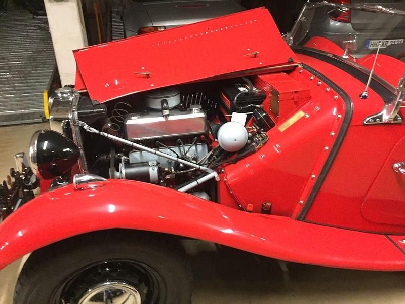 Gebraucht MG TD 75 PS (55 kW) 1952 Rot Cabrio