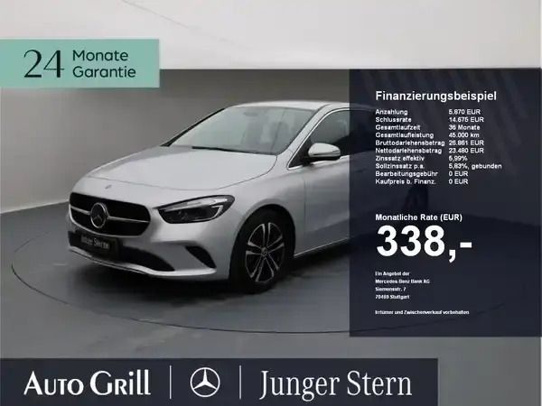 Iridiumsilber metallic Gebraucht 2022 Mercedes B220 Van / Kleinbus | 27.980 € (Superpreis) - Bild 1/4