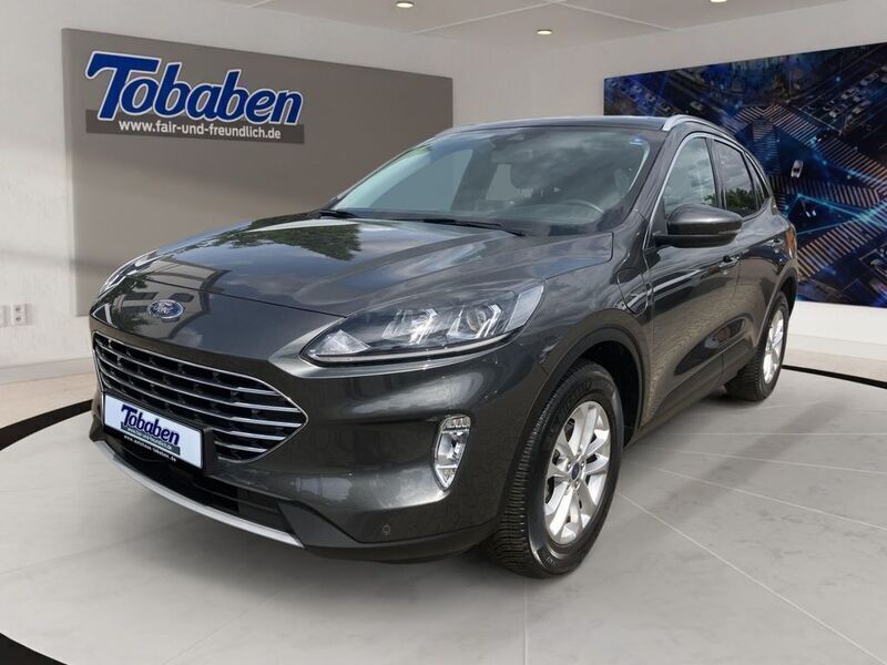 Grau Gebraucht 2022 Ford Kuga Titanium SUV | 28.950 € (Teuer) - Bild 1/4