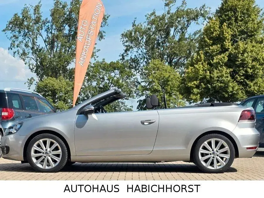 Gebraucht VW Golf 105 PS (77 kW) 2011 Silber Cabrio