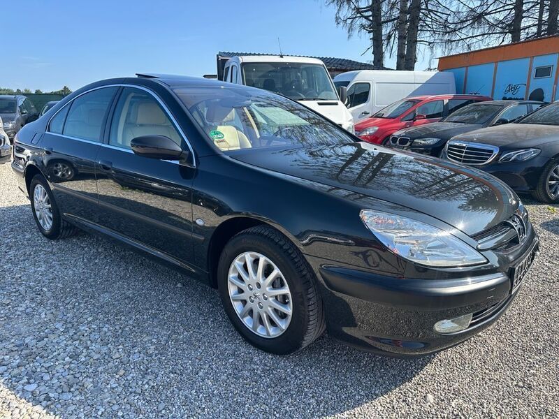 Schwarz Gebraucht 2003 Peugeot 607 Basis Limousine | 5.199 € - Bild 1/4
