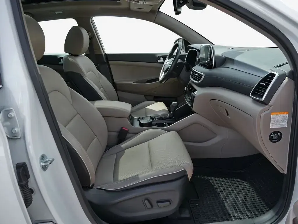 Gebraucht Hyundai Tucson 185 PS (136 kW) 2019 Weiß SUV