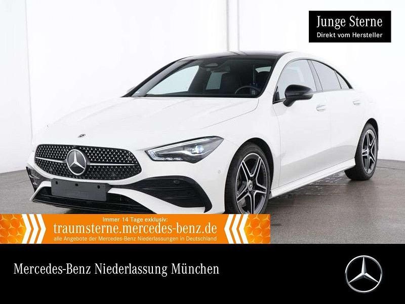 Weiß Gebraucht 2024 Mercedes CLA200 Advanced Plus Coupé | 37.990 € (Fairer Preis) - Bild 1/3