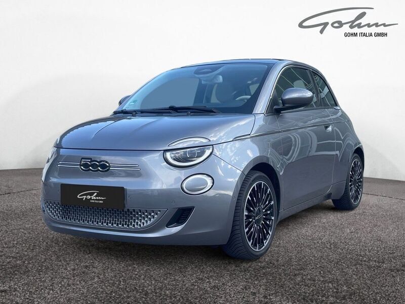 Grau Gebraucht 2021 Fiat 500e La Prima Limousine | 22.890 € (Teuer) - Bild 1/4