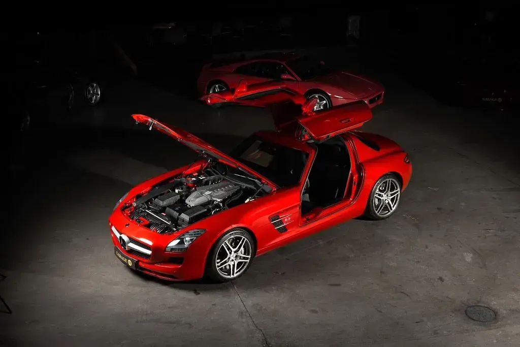 Gebraucht Mercedes SLS AMG AMG 571 PS (419 kW) 2010 Rot Coupé