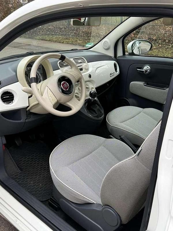 Gebraucht Fiat 500 Lounge 69 PS (50 kW) 2008 Weiß Limousine