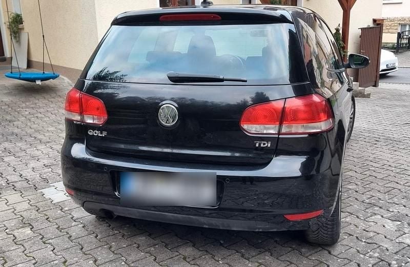 Brugt VW Golf VI 105 HK (77 kW) 2009 Sort Hatchback