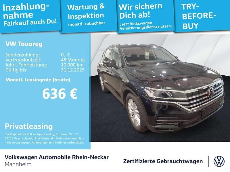 Grenadillschwarz metallic Gebraucht 2025 VW Touareg SUV | 55.491 € (Guter Preis) - Bild 1/3