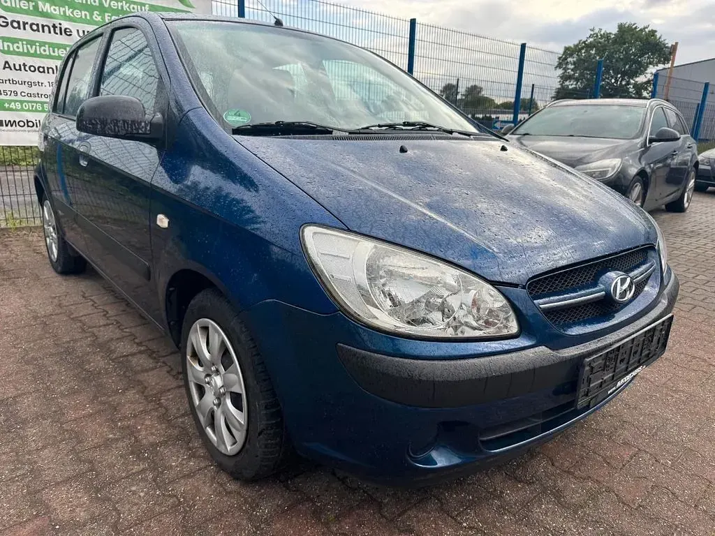 Gebraucht Hyundai Getz Team 67 PS (49 kW) 2008 Blau Kleinwagen
