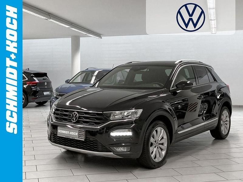 Schwarz Gebraucht 2021 VW T-Roc Sport SUV | 23.990 € (Fairer Preis) - Bild 1/4