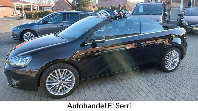 Gebraucht VW Golf Cabriolet S 140 PS (102 kW) 2015 Schwarz Cabrio