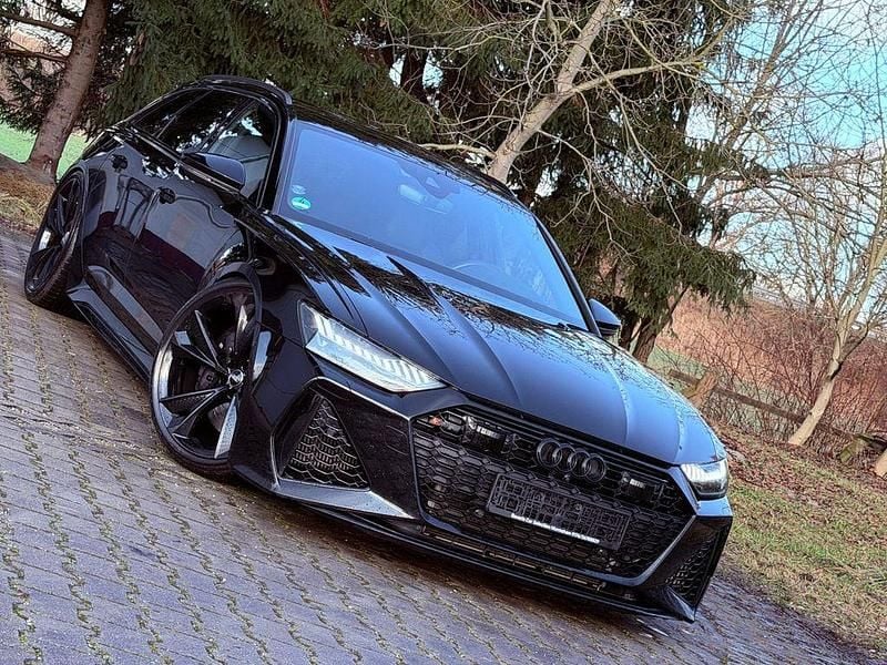 Schwarz Gebraucht 2021 Audi RS6 Ambiente Kombi | 74.999 € (Superpreis) - Bild 1/4