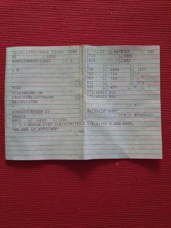 Schwarz Gebraucht 1999 VW Polo Limousine | 950 € (Guter Preis) - Bild 1/4