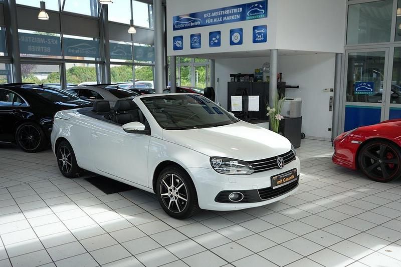 Weiß Gebraucht 2014 VW Eos Basis Cabrio | 7.900 € (Fairer Preis) - Bild 1/4
