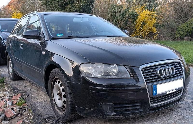 Gebraucht Audi A3 102 PS (75 kW) 2008 Schwarz Kleinwagen