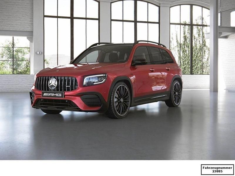 Manufaktur lack manufaktur patagonienrot (metallic) Gebraucht 2022 Mercedes GLB35 AMG SUV | 44.990 € (Superpreis) - Bild 1/4