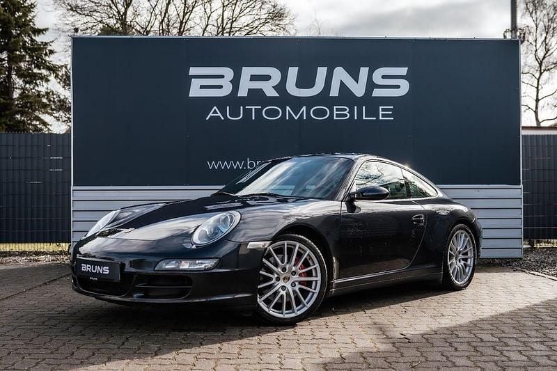 Atlasgrau metallic (metallic) Gebraucht 2007 Porsche 911 Carrera 4S Coupé | 50.555 € (Guter Preis) - Bild 1/4