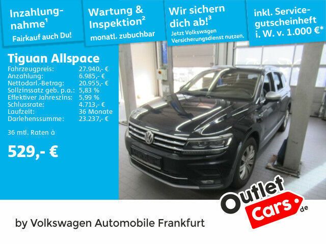 Schwarz Gebraucht 2018 VW Tiguan Highline SUV | 27.940 € (Teuer) - Bild 1/2