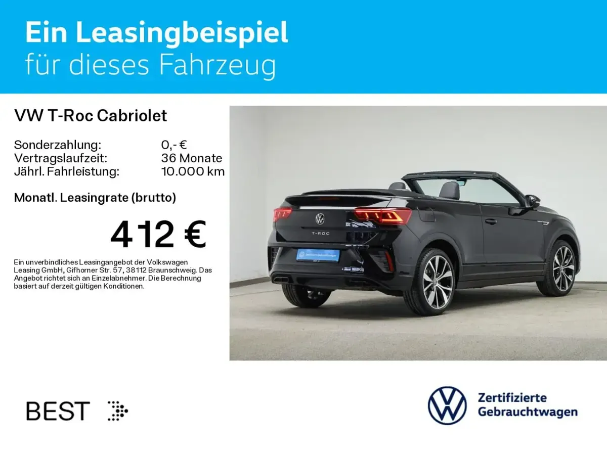 Second-hand VW T-Roc Style 150 CP (110 kW) 2023 SUV