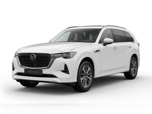 Weiß (weiß ( artic white)) Neu 2025 Mazda CX-80 Takumi-Line SUV | 55.103 € (Superpreis) - Bild 1/4