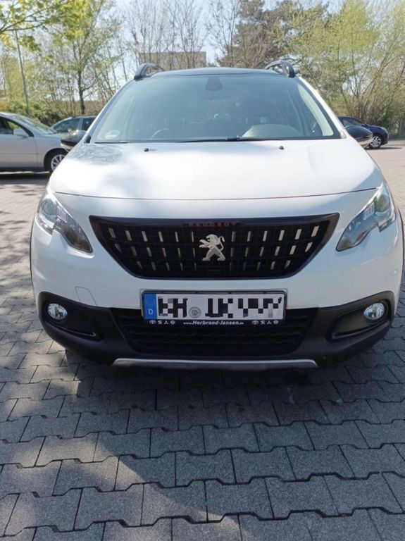Weiß Gebraucht 2017 Peugeot 2008 GT-line SUV | 9.950 € (Fairer Preis) - Bild 1/4