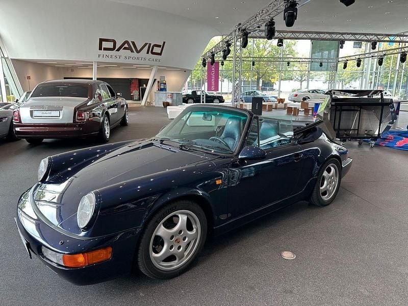 Blau Gebraucht 1991 Porsche 964 Cabrio | 69.964 € - Bild 1/4