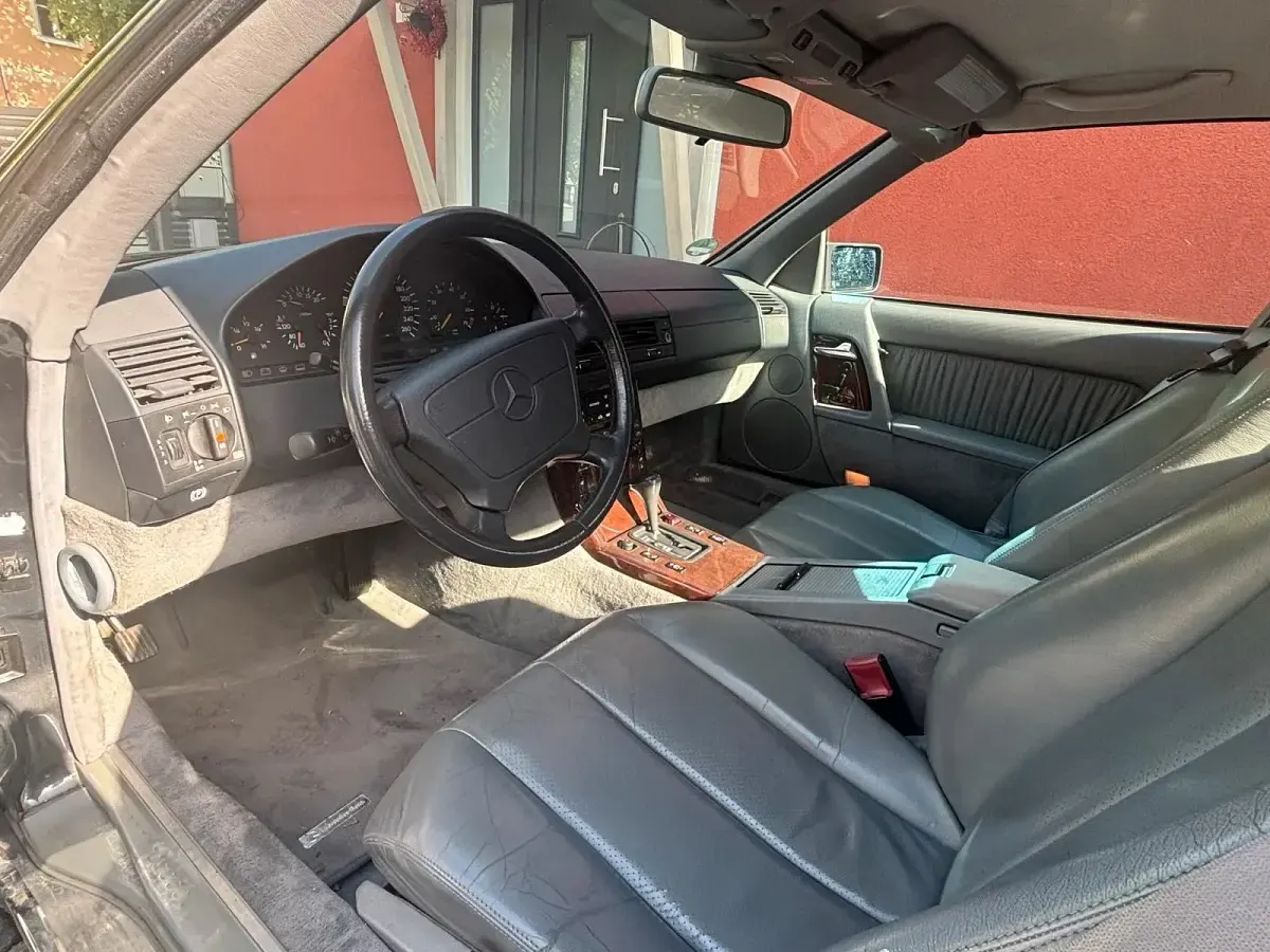 Gebraucht Mercedes SL320 231 PS (169 kW) 1992 Schwarz Cabrio