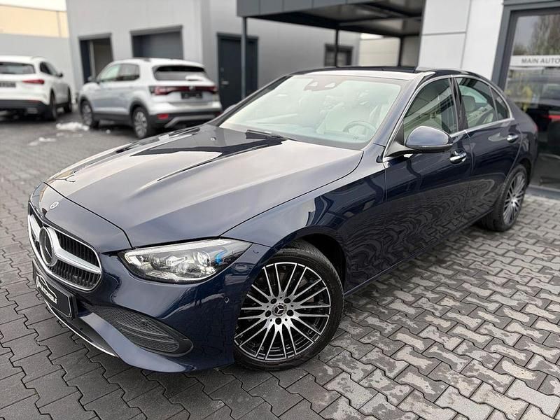 Gebraucht Mercedes C220 200 PS (147 kW) 2022 Blau Limousine