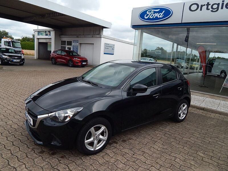 Schwarz Gebraucht 2018 Mazda 2 Prime-Line Limousine | 11.800 € (Fairer Preis) - Bild 1/4