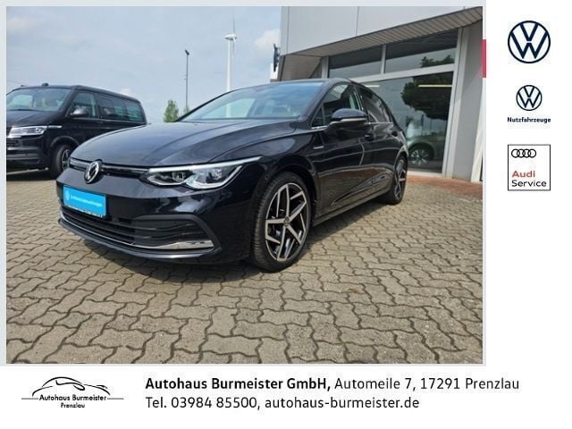 Schwarz Gebraucht 2020 VW Golf VIII Style Kleinwagen | 22.390 € (Etwas zu teuer) - Bild 1/4