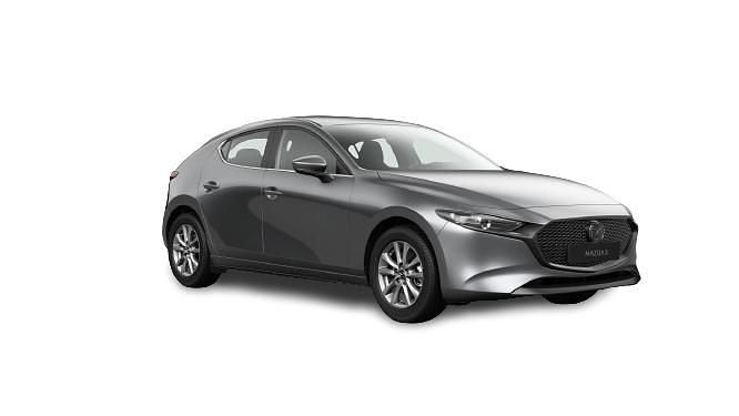Neu Mazda 3 Homura-Line 140 PS (102 kW) 2026 Machine gray Limousine