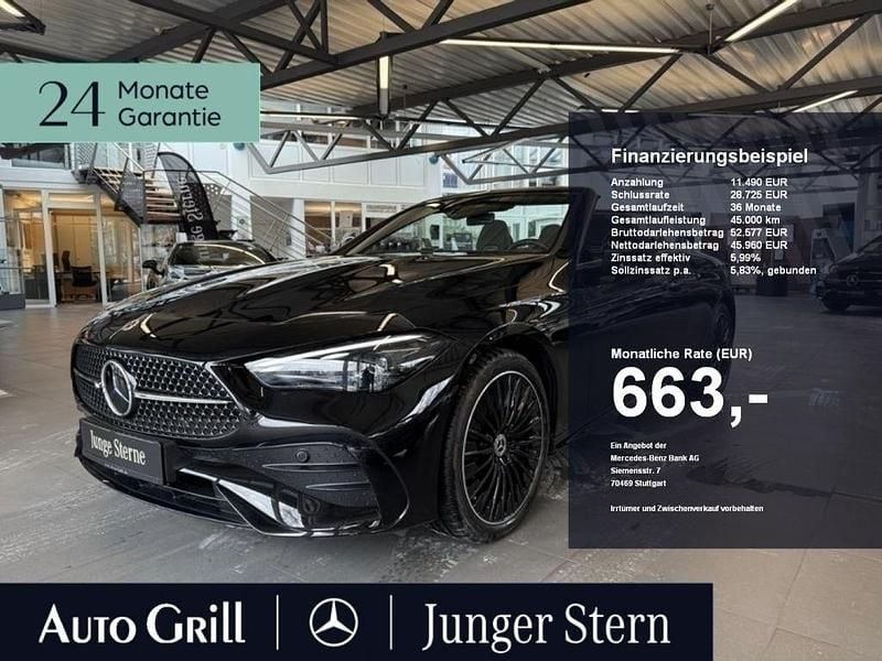 Gebraucht Mercedes 200 AMG 204 PS (150 kW) 2024 Metalliclack obsidianschwarz (metallic) Cabrio