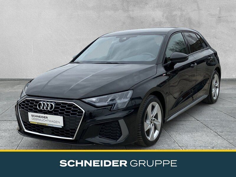 Schwarz Gebraucht 2024 Audi A3 S-Line | 28.890 € (Fairer Preis) - Bild 1/4