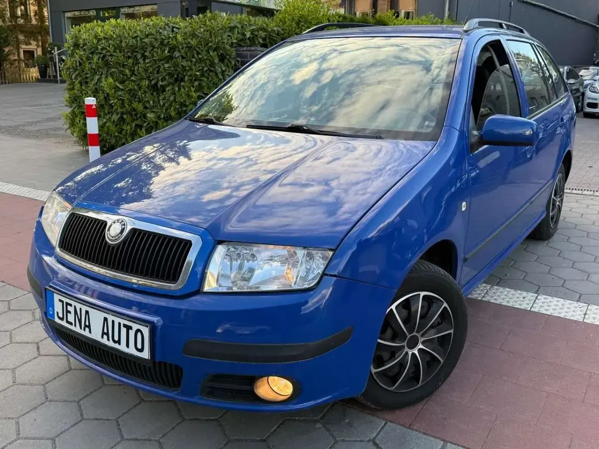 Gebraucht Skoda Fabia 75 PS (55 kW) 2007 Blau Kombi