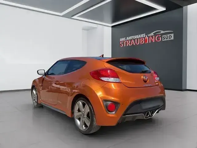 Gebraucht Hyundai Veloster Premium 186 PS (136 kW) 2013 Orange Kleinwagen
