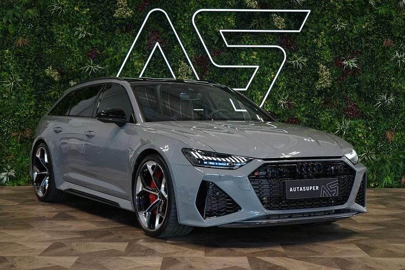 Grau Gebraucht 2023 Audi RS6 Performance Limousine | 130.600 € (Fairer Preis) - Bild 1/3