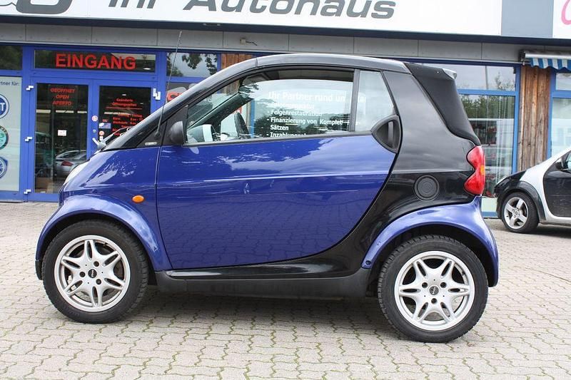 Gebraucht Smart ForTwo Cabrio Passion 54 PS (39 kW) 2002 Blau Cabrio