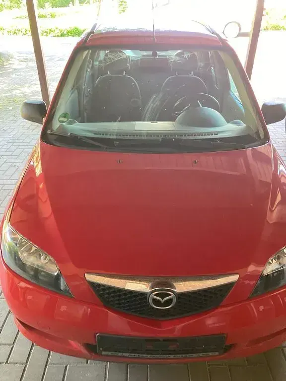 Gebraucht Mazda 2 Comfort 75 PS (55 kW) 2003 Rot Kleinwagen