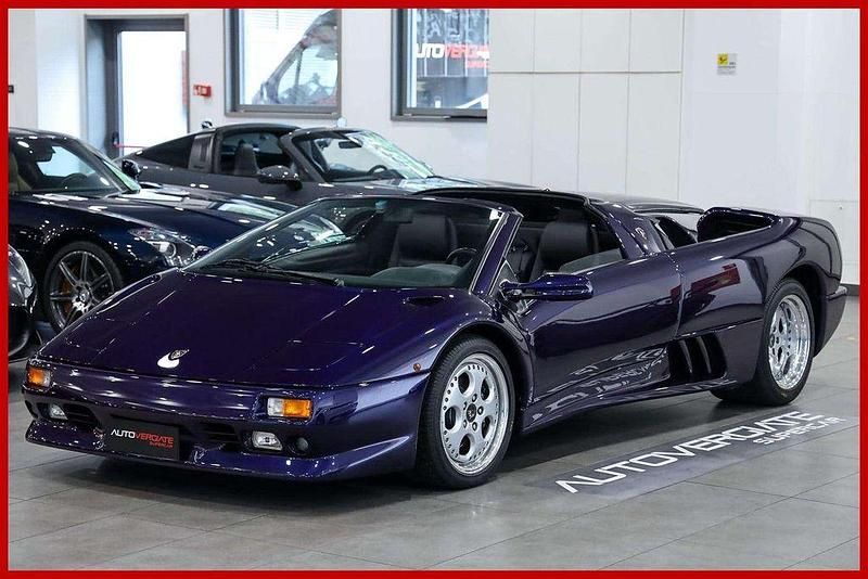 Blau Gebraucht 1998 Lamborghini Diablo Cabrio | 550.000 € - Bild 1/4