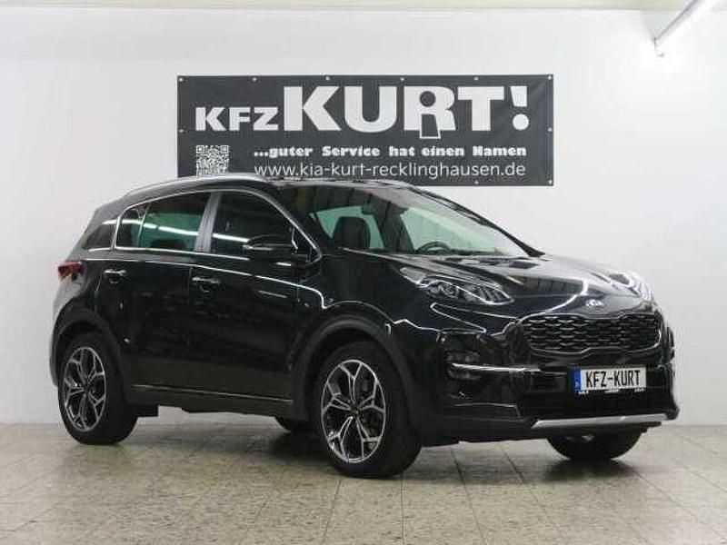 Schwarz (metallic) Gebraucht 2020 Kia Sportage SUV | 20.950 € (Fairer Preis) - Bild 1/4